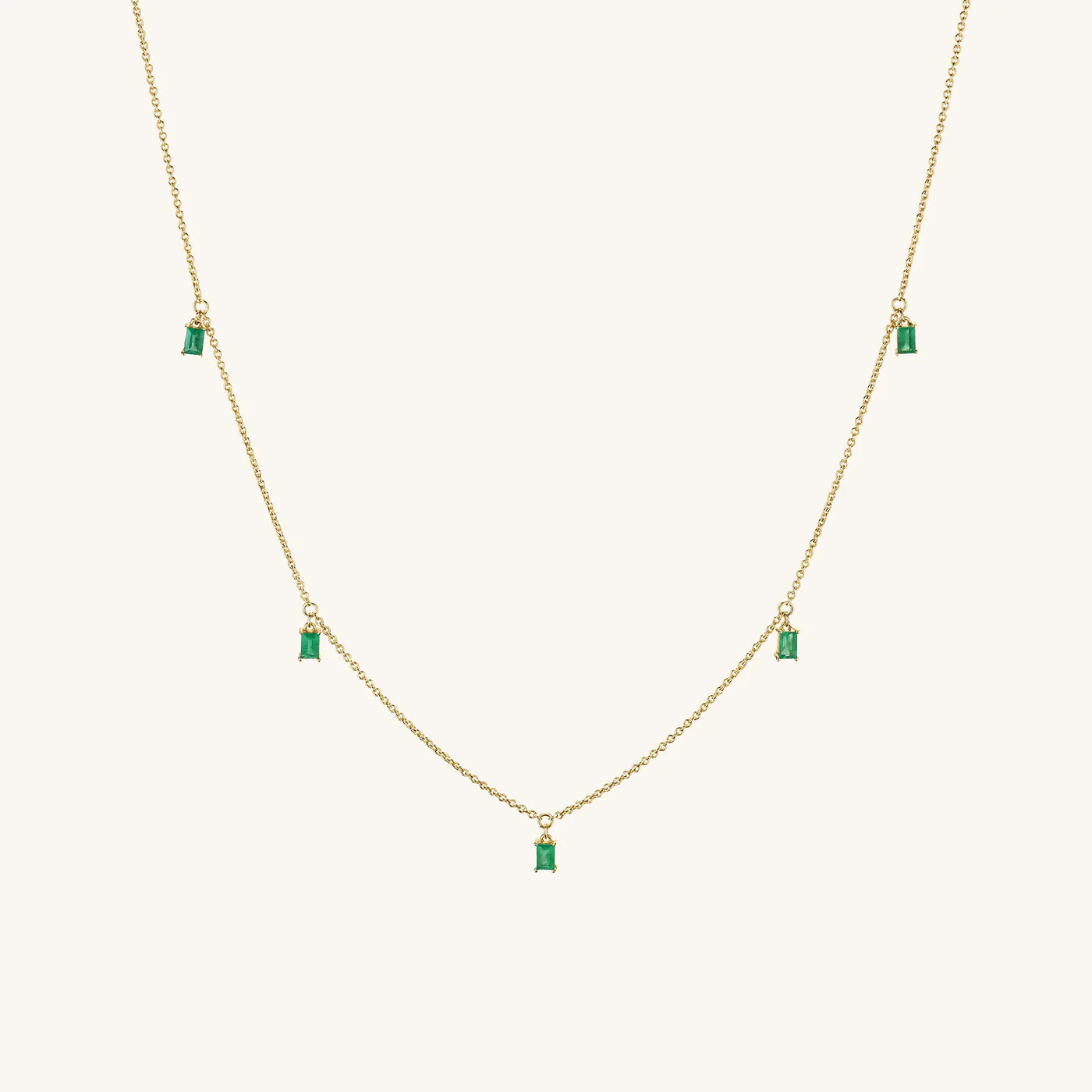 Emerald Horizon Necklace