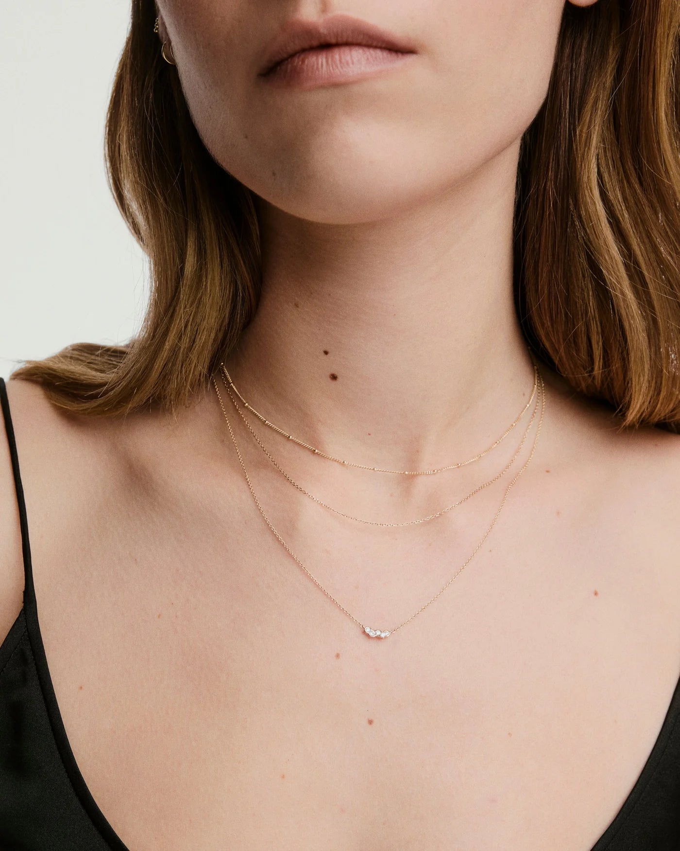 Trois Lumières Necklace