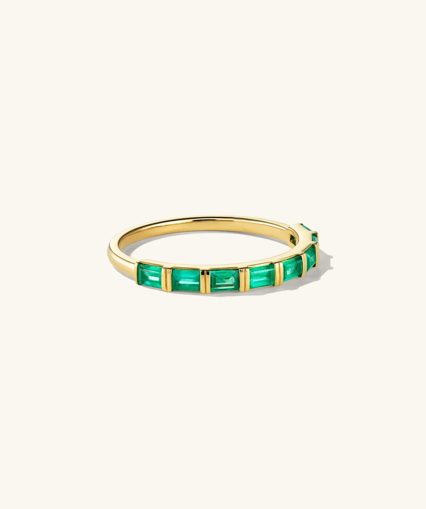 Celestial Emerald Ring