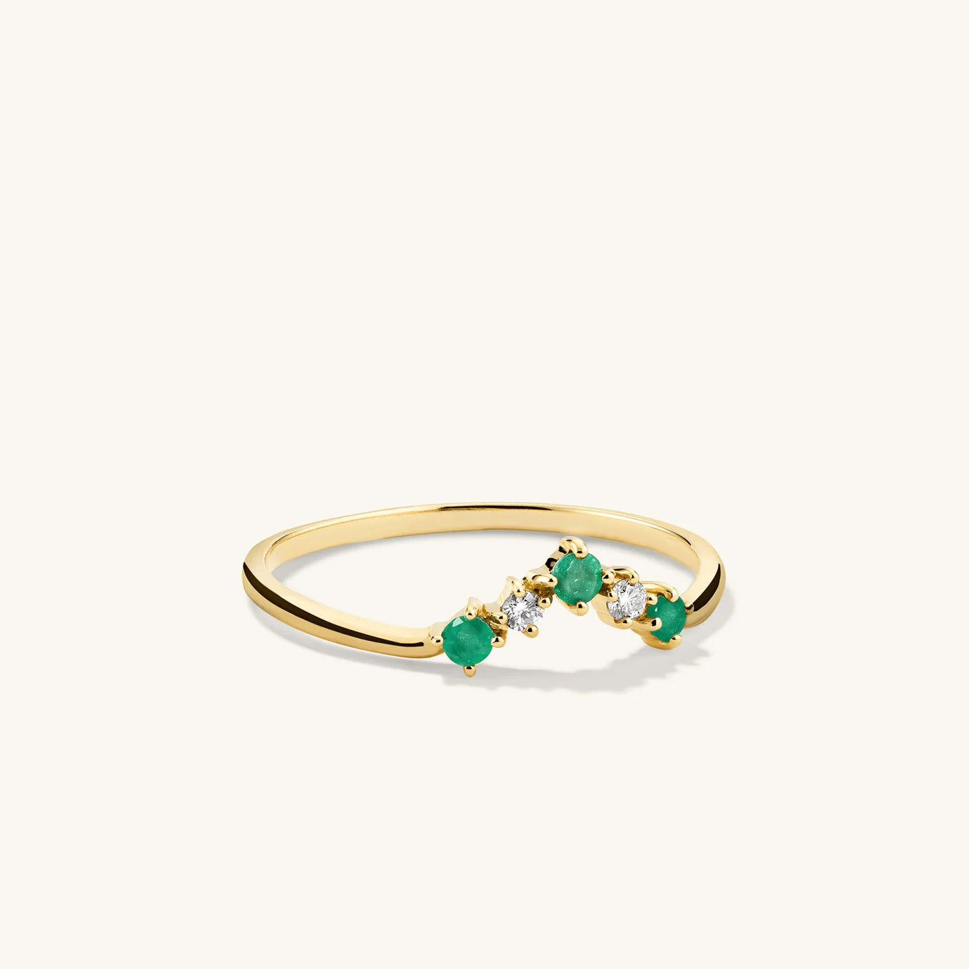 Ivy & Ice Emerald Ring