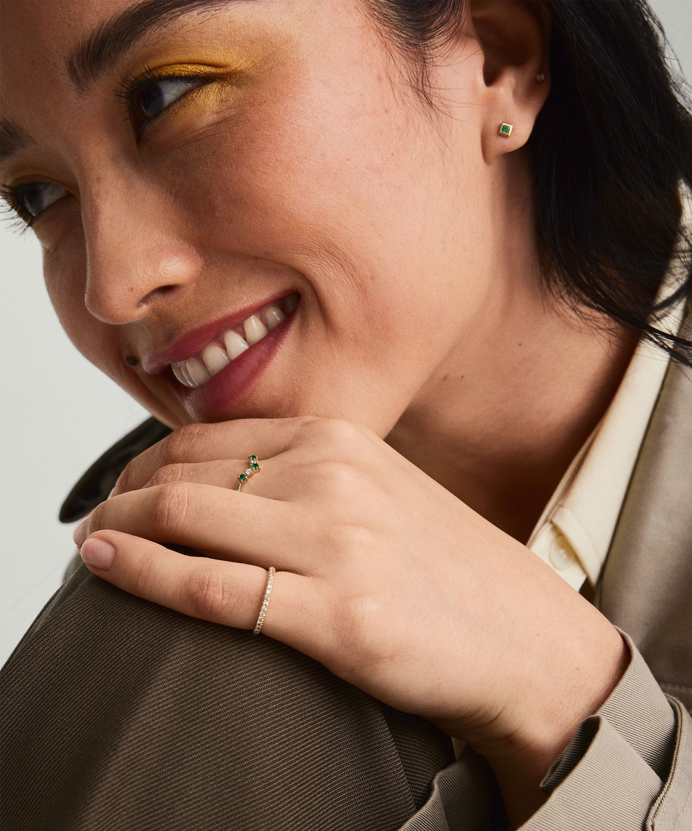 Ivy & Ice Emerald Ring