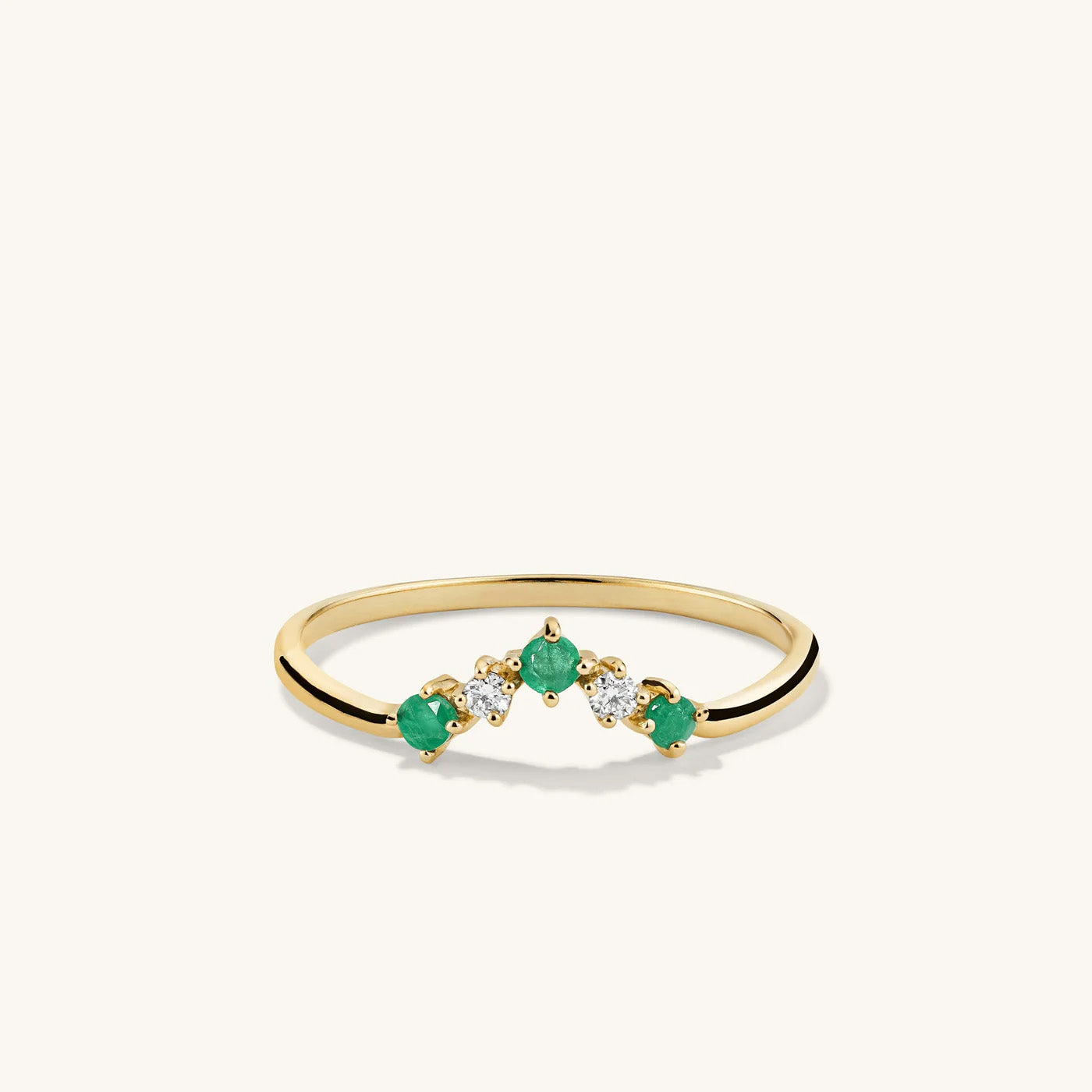 Ivy & Ice Emerald Ring